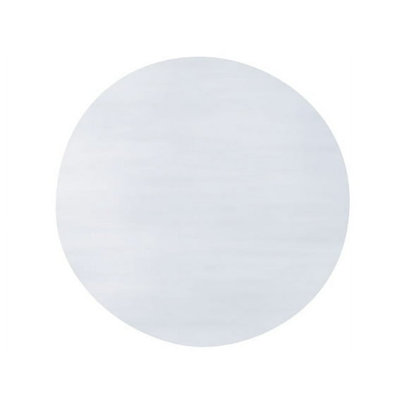 500 PK, Matte Metallic Silver Foil Seals, Round 1-1/2" For Package, Gift Box Or Candy Box