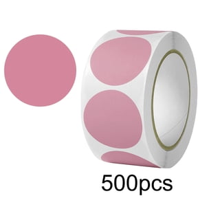 500 Pack 1 Inch Color Coding Dot Stickers Round Labels for Classroom Office Planner Organization Chart Marking Arts Crafts Supplies Gift for Teachers Students