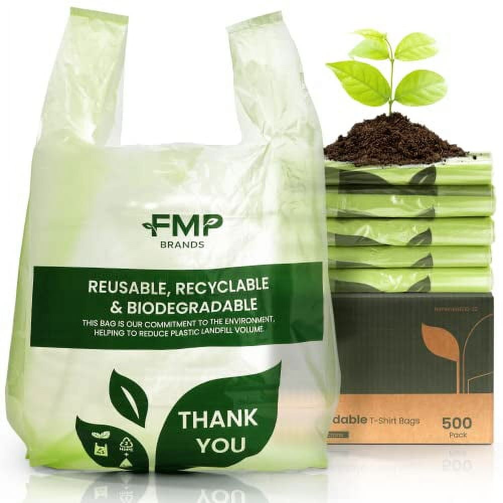 Biobags Greenwave, Polythene Free, Biodegradable Compostable Carry Bags,  Grocery bags,16x20 inches(Polyester) : Amazon.in: Industrial & Scientific