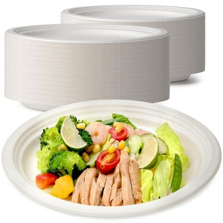 Paper Plates Eco Friendly Dinner Plates Oval Paper Plates White