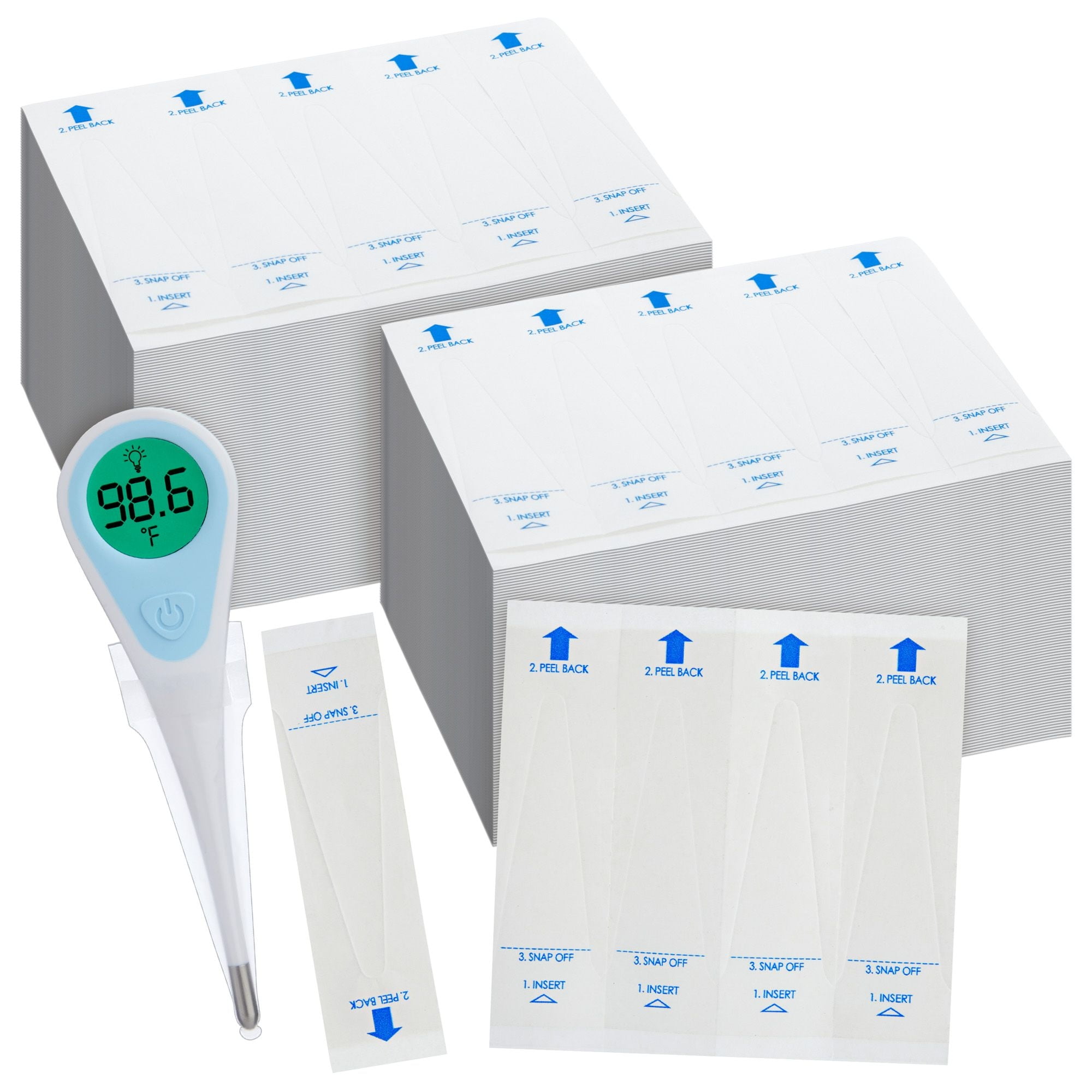 500Pack Disposable Digital Thermometer Probe Covers Oral, Rectal