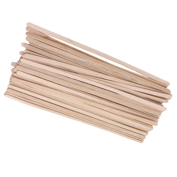 500-Pack Eco-Friendly Wooden Coffee Stirrers - 7.5 Inches / 19 cm Biodegradable Birchwood Beverage Stir Sticks for Hot & Cold Drinks, Tea, Cocktails, Disposable Stirring Tool for Restaurants