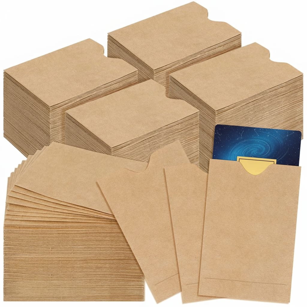 debit card protector sleeves 10PCS Anti RFID Blocking Card Sleeve-Secure Credit/Debit Card Holder ID Wallet