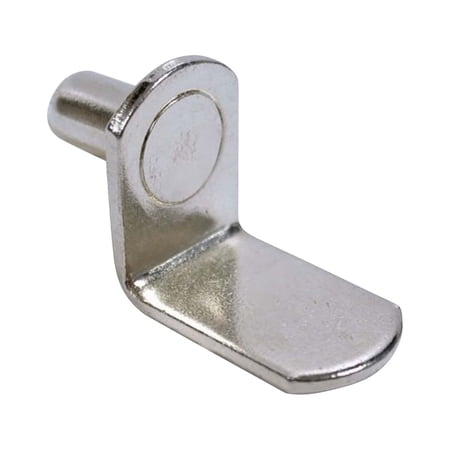 500-Pack Rok 1/4" (6mm) L-Shaped Metal Shelf Support, Nickel