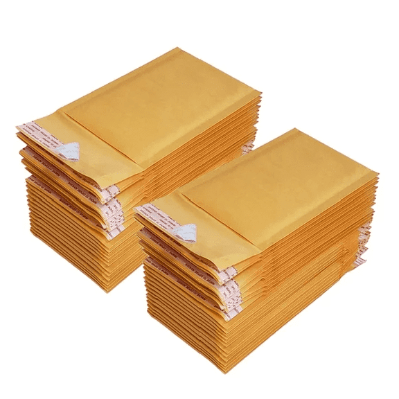 (500 Pack)  Shipping Bubble Mailers 12.5x 19inch Self-Seal Envelope #6 Quantity per Case: 500