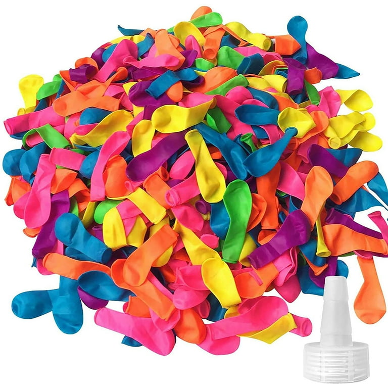 500 Pack Water Balloons Latex Water Balloons Assorted Colors with