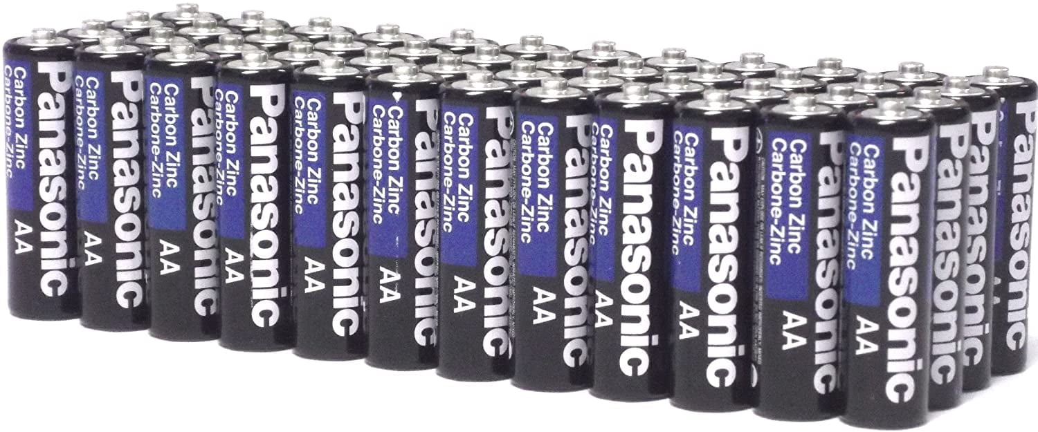 500 Pack Wholesale Lot Panasonic Super Heavy Duty AA Batteries