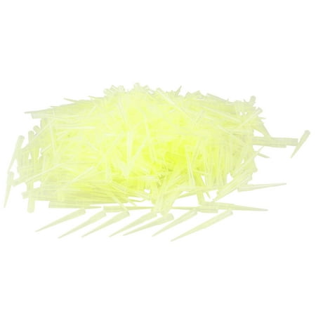 500 Pairs Clear Yellow 200UL Laboratory Lab Pipette Pipettor Tip
