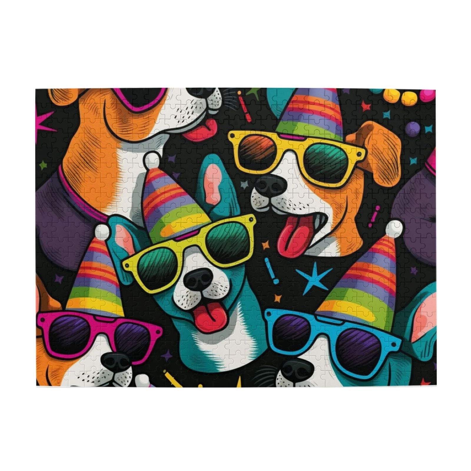 500 Pc Jigsaw Puzzle Large Piece Picture Puzzles Indoor Activity Family ...