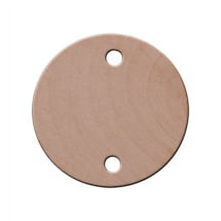 500 Pcs 1-1/4" x 1/8" Birthday board replacement tags available for immediate shipment. 1-1/4 circles with a hole drilled in the top and bottom!