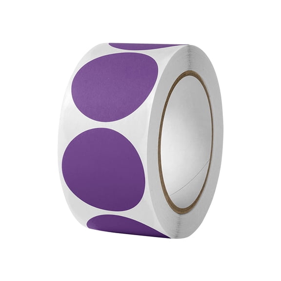 500 Pcs 1 In Colored Dots Markings Stickers Round Color Coding Labels Writable Circle Dot Labels Self Adhesive Color Round Stickers