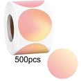 500 Pcs 1 Inch Colored Dot Stickers Round Coding Label Marking Stickers ...