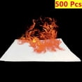 thumbnail image 1 of 500 Pcs 10*10cm Fire Paper Flash Flame Paper Fire Paper Magic Props Effect, 1 of 7