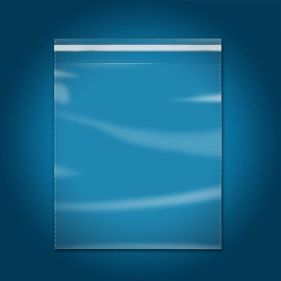 500 Pcs -12" x 15" Clear Plastic Cellophane Bags-Resealable Self Sealing Cello Poly Bags for Prints, Photos, Documents, Clothing, T-Shirt