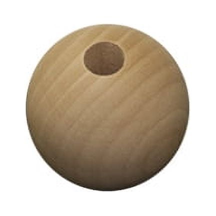 500 Pcs 38MM (1-1/2") Wooden Round Beads w/ 3/8" hole Premium beads are suggested when your projects call for a smooth, quality bead with consistent hole sizes.