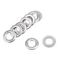 thumbnail image 1 of 500 Pcs 3mm x 6mm x 0.8mm 304 Stainless Steel Flat Washer for Screw Bolt, 1 of 3