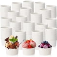 thumbnail image 1 of 500 Pcs 5 oz Ice Cream Paper Cups Bulk Disposable Dessert Bowls Hot Cold Food Paper Cups for Frozen Yogurt Snack Sundae Party Favors Ice Cream Bar Supplies, 1 of 7