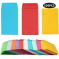 thumbnail image 1 of 500 Pcs Colorful Seed Envelopes,2 1/4×3 1/2 in Self-Adhesive Coin Envelopes for Garden,Office, 1 of 7