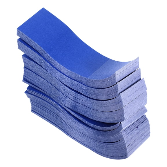 ORDDIART 500Pcs Disposable Blue Paper Napkin Rings for Convenient and Tidy Table Settings