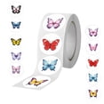 thumbnail image 1 of 500 Pcs Flower Butterfly Stickers for Kids Classroom Boys Girls School Adults. 1 Roll 1 Inch Plant Stickers Bulk Party Favors.Floral Scrapbook Nature Sticker Packs for Water Bottles Phone Laptop, 1 of 7