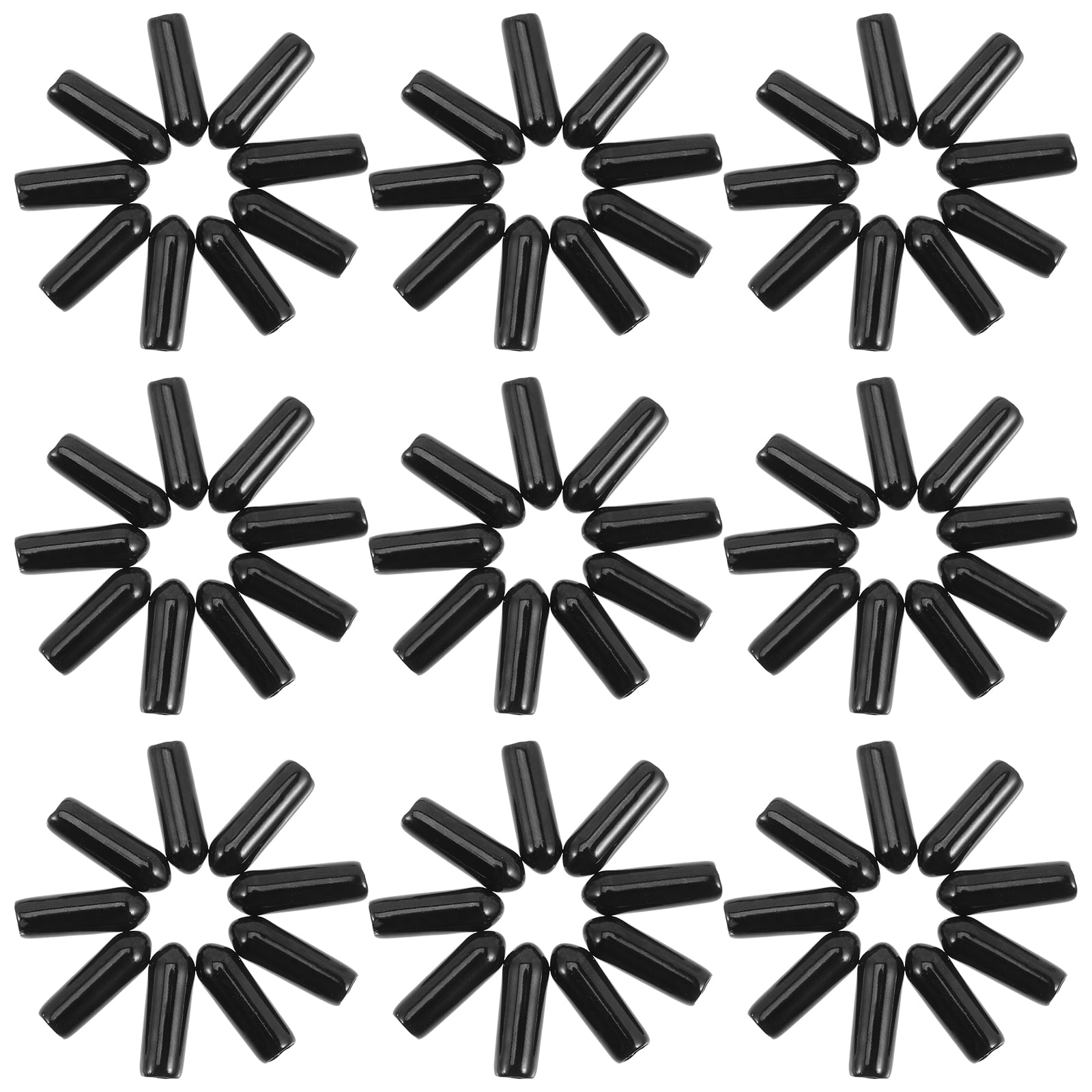 500 Pcs Hook Holder Peg Board Pegboard Hooks Retainers Clips Tip Cap