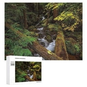 500 Pcs Jigsaw Puzzles The Valley Of The Forest,Fun Games For Adults And Children,Educational Puzzles,The Best Gifts For Birthdays And Holidays