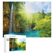 500 Pcs Jigsaw Puzzles The Valley Of The Forest,Fun Games For Adults And Children Educational Puzzles,The Best Gifts For Birthdays And Holidays