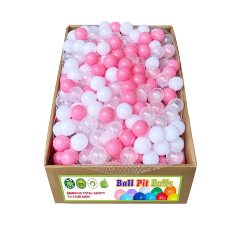 500 Pcs Kids Ball Pit Balls - 2.2 Inch Non-Toxic & BPA-Free, Sensory Play Balls for Toddlers - Durable PE Plastic, Colorful Learning Toys for Indoor Outdoor Play, Motor Skills Development