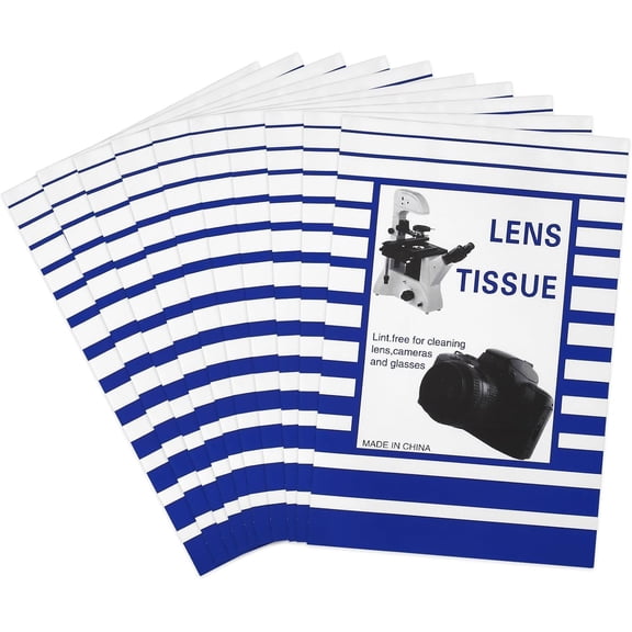 500 Pcs Lens Paper Micpe Lens Tissue Cleaner | For Camera Lenses, For Micpes, For Computer Screens, For Magnifiers, For Glasses