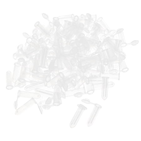 500 Pcs Plastic 2ml Capacity Centrifuge Tubes Conical Tube w Cap