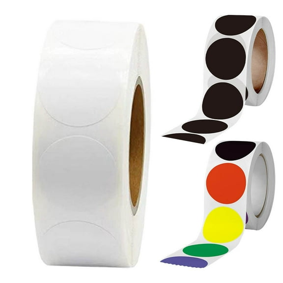 500 Pcs Spice Jars Labels Stickers Blank For Kitchen Organizing Diy Package White YIWEI