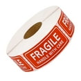thumbnail image 1 of 500 Pcs Stickers Mailing Labels Fragile Labels Lables Fragile Adhesive Sticker Shipping Packaging Labels Sticker Care Paper, 1 of 6