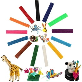 500 Piece Pack Wax Craft Stix Made from Non-Toxic Material-Bendable, Sticky Sticks of 13 Kinds of Bright Colors in BULK. Perfect Travel Toys, Gifts