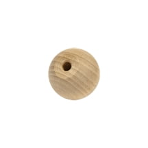 500 Pcs Wooden Ball Knobs / Drawer Pulls 3/4" wideFlat 1/2" w/ 3/16" holeUse KS12"50 threaded screws.