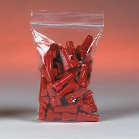 16 x 18" - 2 Mil Reclosable Poly Bags - 500 Per Case