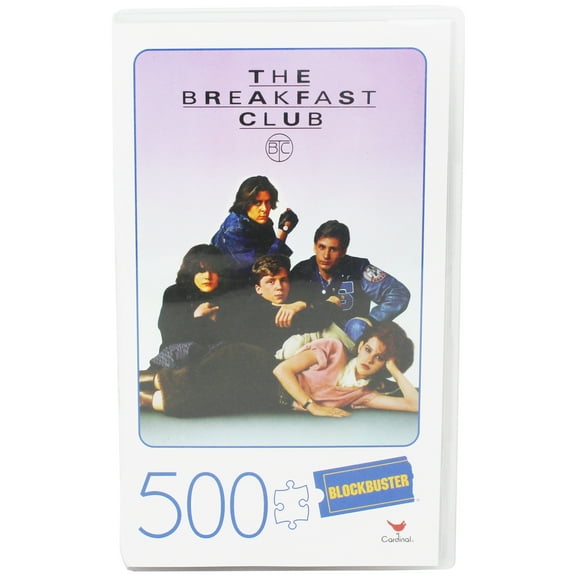 500-Piece Adult Jigsaw Puzzle in Plastic Retro Blockbuster VHS Video Case