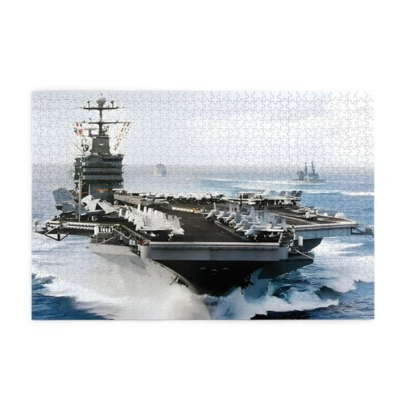 500 Piece Aircraft Carrier Ocean Jigsaw Puzzle For Adults Challenging Puzzle Game Unique Artwork Home Decor Gift For Puzzle Lovers Fun For Adults
