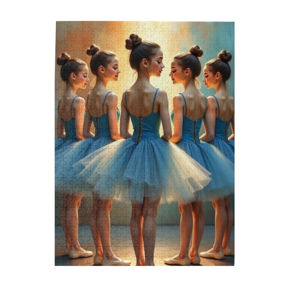 500 Piece Ballerina Jigsaw Puzzle For Adults – Challenging & Relaxing Adult Puzzle Game Unique Artwork Gift For Birthday Home Decor Fun For Family Entertainment
