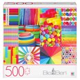 thumbnail image 1 of 500-Piece Big Ben Jigsaw Puzzle, Colorful Collage, 1 of 4