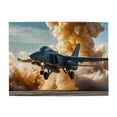 thumbnail image 1 of 500 Piece Dynamic Fighter Jet Wooden Jigsaw Puzzle For Adults – Challenging Aviation Art, Relaxing Brain Exercise, Stress Relief, Unique Gift & Home Decor, 1 of 7