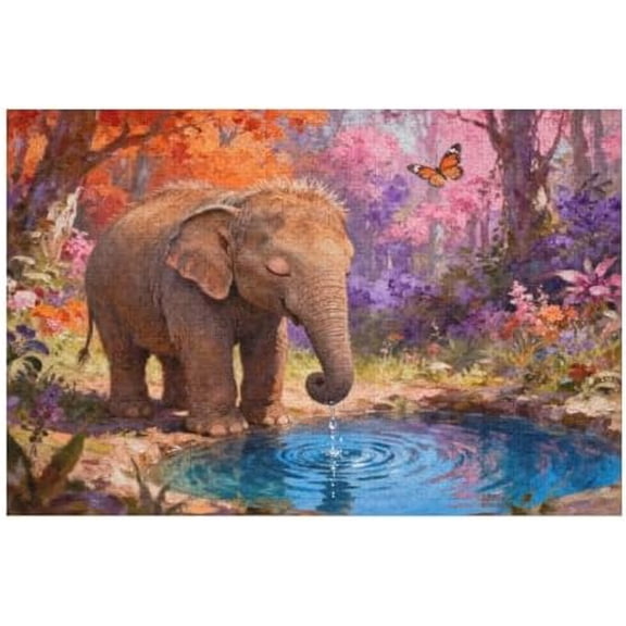 500 Piece Fairy Tale Lady Impossible Puzzle for Adults, 20.5"x15" – Challenging Game, Family Decoration