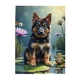 thumbnail image 1 of 500 Piece German Shepherd Puppy & Frog Jigsaw Puzzle For Adults Artistic Animal Puzzles Challenging & Relaxing Brain Teaser Unique Artwork Home Decor Fun Gift Idea, 1 of 7