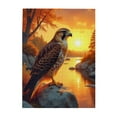 thumbnail image 1 of 500 Piece Hawk At Sunset Jigsaw Puzzle For Adults Challenging And Relaxing Adult Puzzles Beautiful Artwork Great Gift Idea Home Decor, 1 of 7