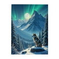 thumbnail image 1 of 500 Piece Jigsaw Puzzle For Adults Arctic Wolf Under The Aurora Challenging And Relaxing Winter Landscape Puzzle Fun Brain Teaser Great Gift Idea Home Decor, 1 of 7