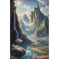 500 Piece Jigsaw Puzzle Beautiful Scenery in The Mountains Jigsaw