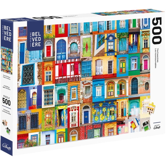500-Piece Jigsaw Puzzle: DOORS & WINDOWS