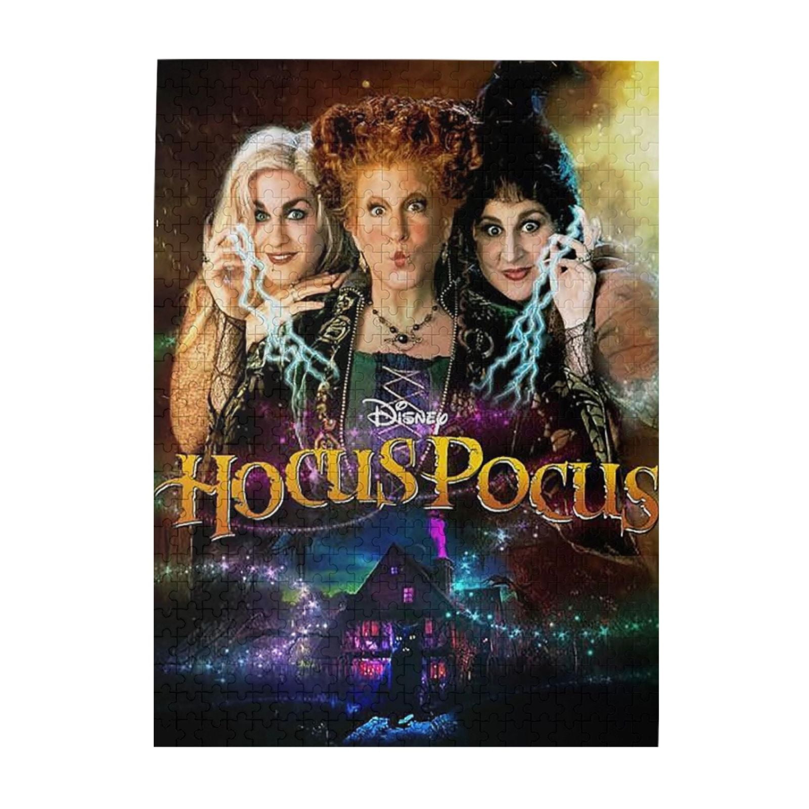 500 Piece Jigsaw Puzzle For Adults \u0026 Kids - Hocus Pocus Puzzle For Boys Girls Puzzle Enthusiasts