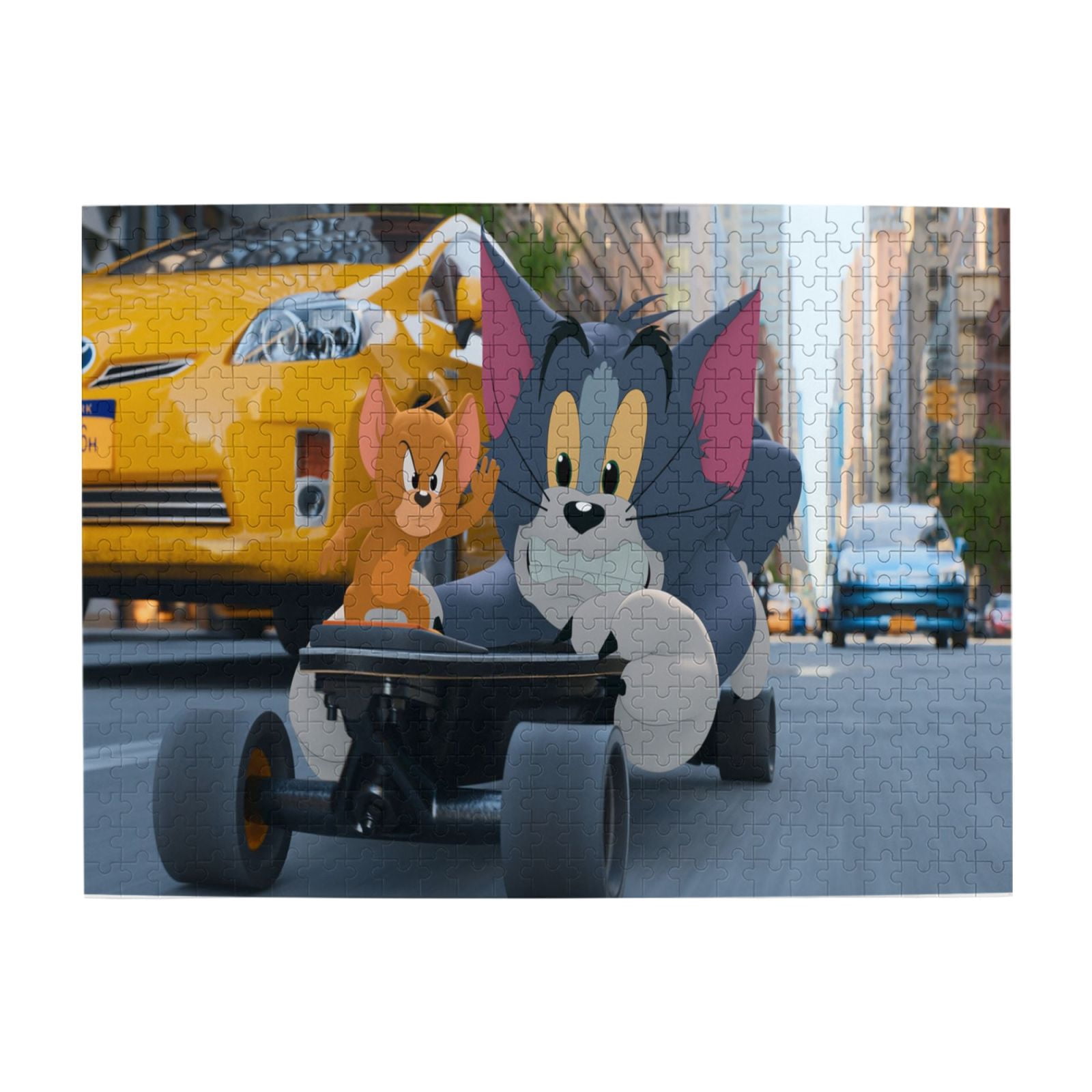 500 Piece Jigsaw Puzzle For Adults & Kids - Tom and Jerry Puzzle For ...