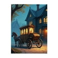 thumbnail image 1 of 500 Piece Jigsaw Puzzle For Adults Victorian HorseDrawn Carriage At Dusk Challenging & Relaxing Puzzle Unique Artwork Great Gift Idea, 1 of 7