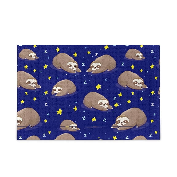 500 Piece Jigsaw Puzzle for Adults Brown Koala Thick Wood-Paper Composite with Letter on Back Tight Interlock Challenging Home Decor Family Game Gift